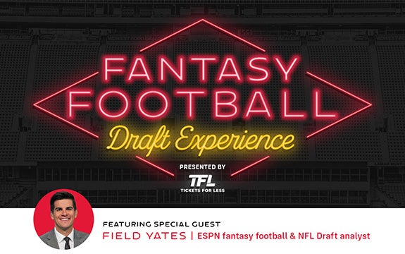 More Info for ESPN's Field Yates to Headline Fantasy Football Draft Experience at Arrowhead Stadium Presented By Tickets For Less